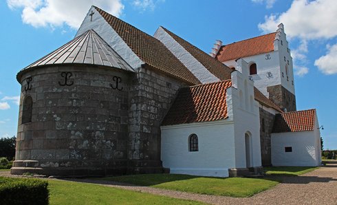 Øster Hornum Kirke, Danmark – Øster Hornum Kirche – Øster Hornum Church