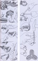 Fremstilling af form og støbning af fibel, Vikingetid – Gußform und Gießen einer Kleeblattfibel, Wikingerzeit – Production of a brooch, Viking Age