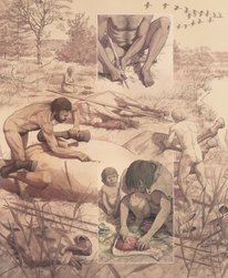 Homo erectus, Schöningen, Deutschland