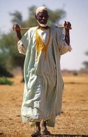 Chief de village, nær Boni, Mali 2002 – Chief de village, im nähe Boni, Mali 2002 – Chief de village, near Boni, Mali, 2002