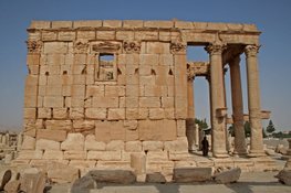 Baal-Shamin-templet, Palmyra, før ødelæggelsen af IS – Der Tempel des Baal-Schamin, Palmyra, vor Zerstörung, Syrien 2009 – Temple of Bel-shamin, Palmyra, before IS-destruct, Syria 2009
