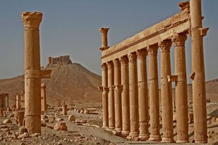 Palmyra og den arabiske borg, Syrien 2009 – Palmyra und Qalaat ibn Maan, Syrien 2009 – Palmyra and the Arab castle, Syria 2009