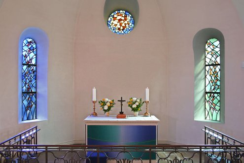 Antependium til Vejgaard Kirke, Aalborg – Inge-Lise og Flemming Bau 2004